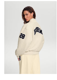 Better League Varsity Jacket | Creamy White