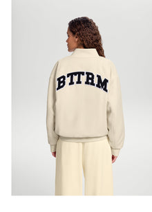 Better League Varsity Jacket | Creamy White