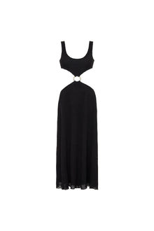 Ky Dress | Black Crochet