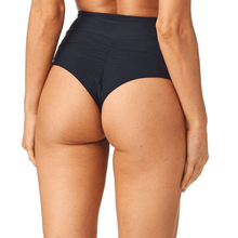 High Rise Bikini Bottom | Black