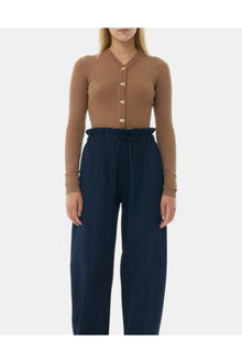Blue Light Elasticated Waist Trousers | Sky Captain