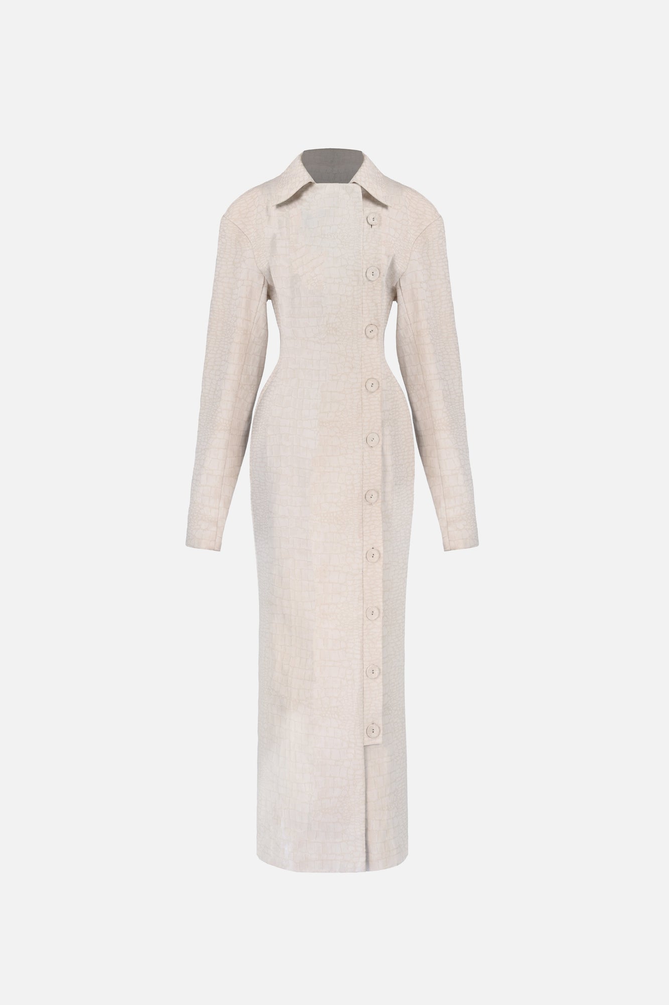 Blythe Trench Dress | Snakeskin