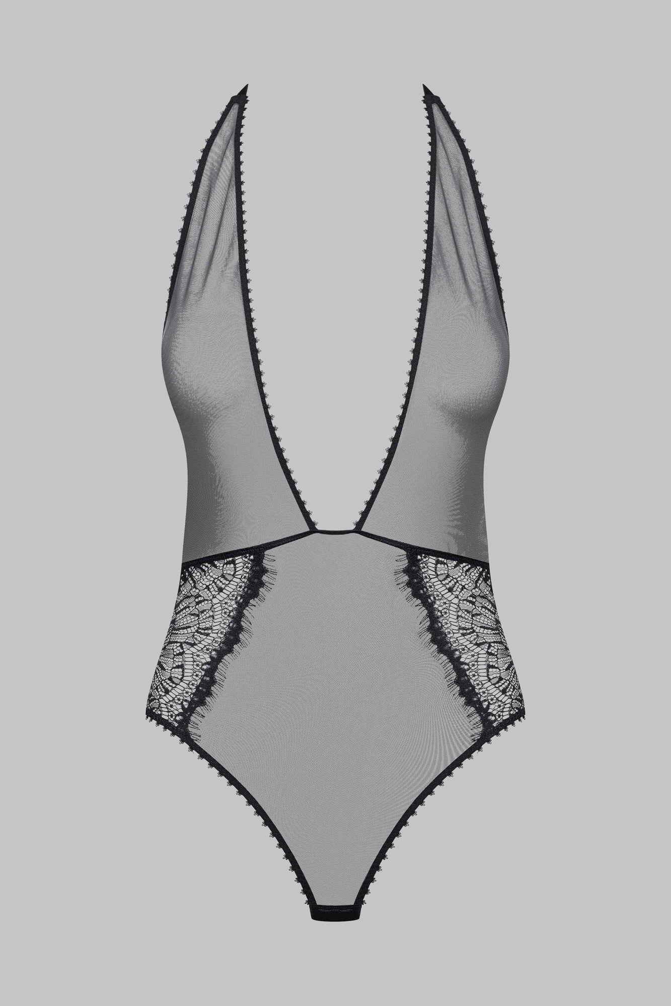 Thong Body - Accroche Coeur | Black