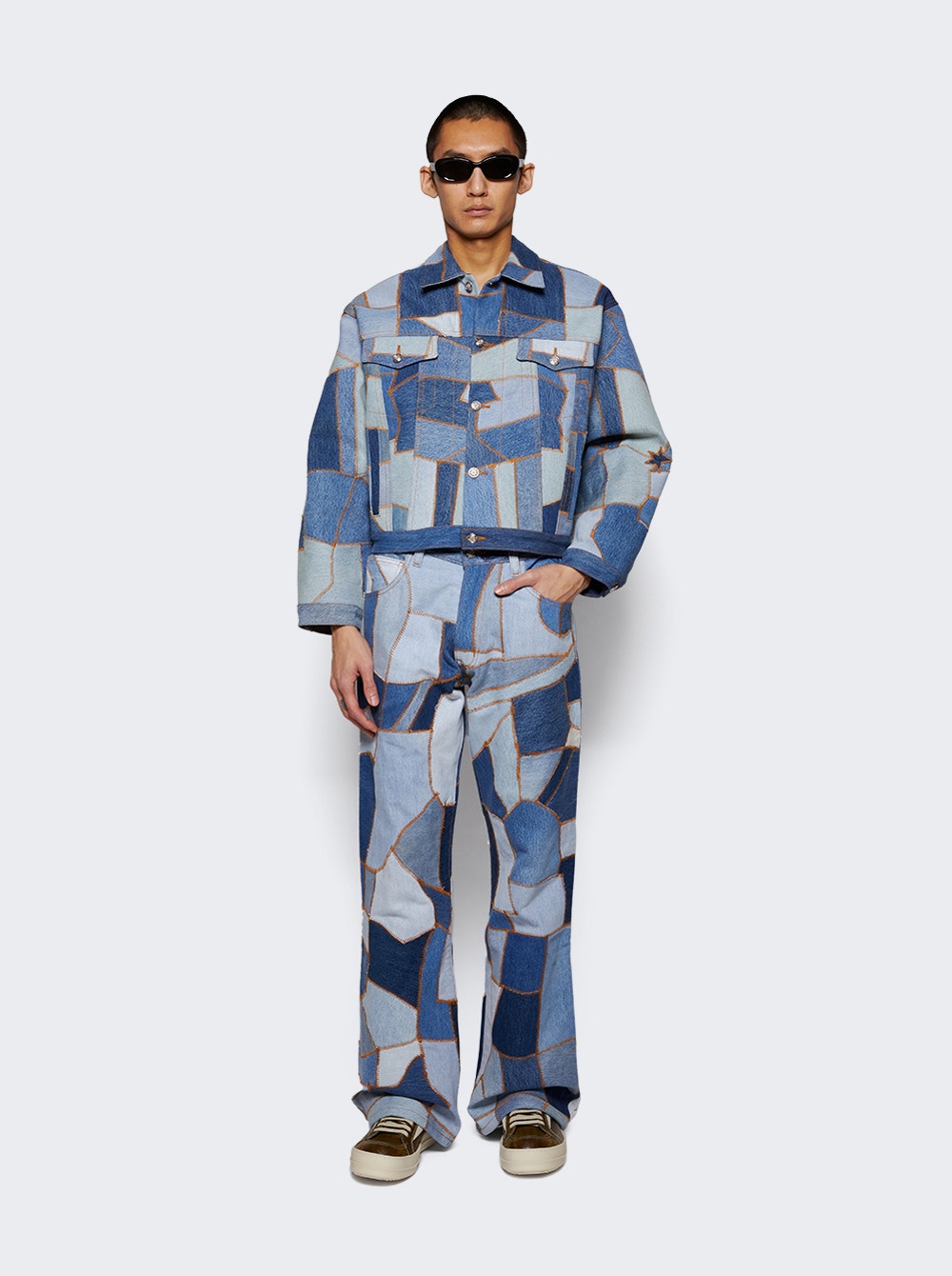 Men | Earthling VIP | Body Shop Denim Jacket Blue