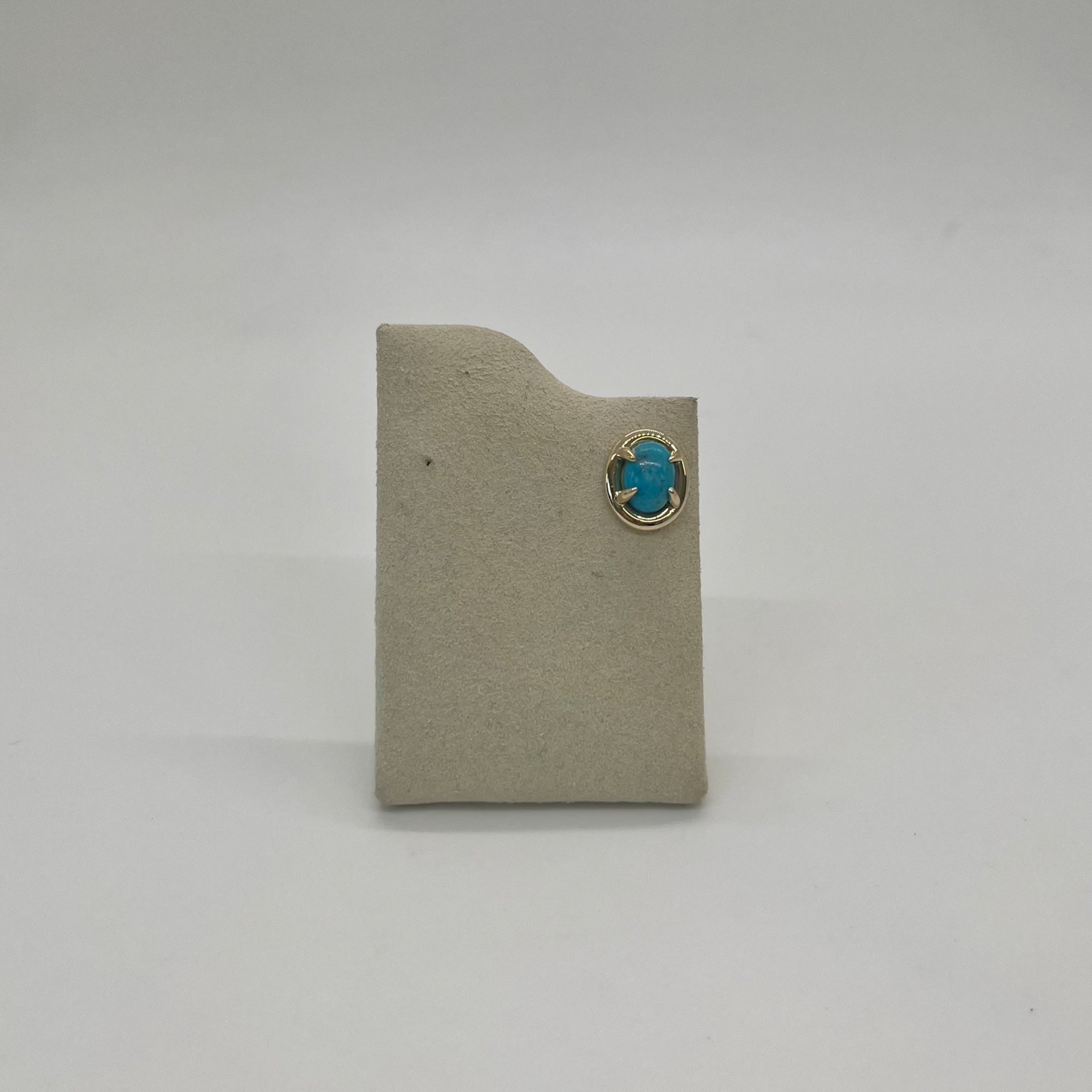 Still life image of Bonbon Oval Turquoise Stud