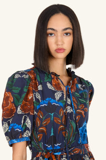 Britt Dress | Mixed Foliage