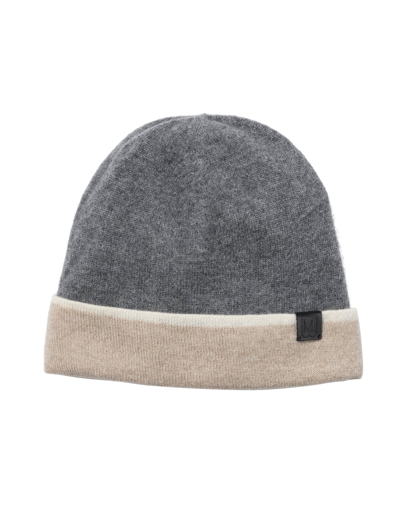 Bruno Magli | Men | Men's Knit Hat | Grey/Camel