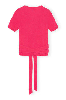 Brushed Alpaca Wrap Blouse | Love Potion