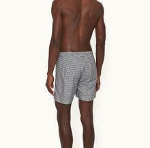 Bulldog Drawcord Perez Print Mid-Length Drawcord Swim Shorts | Chai