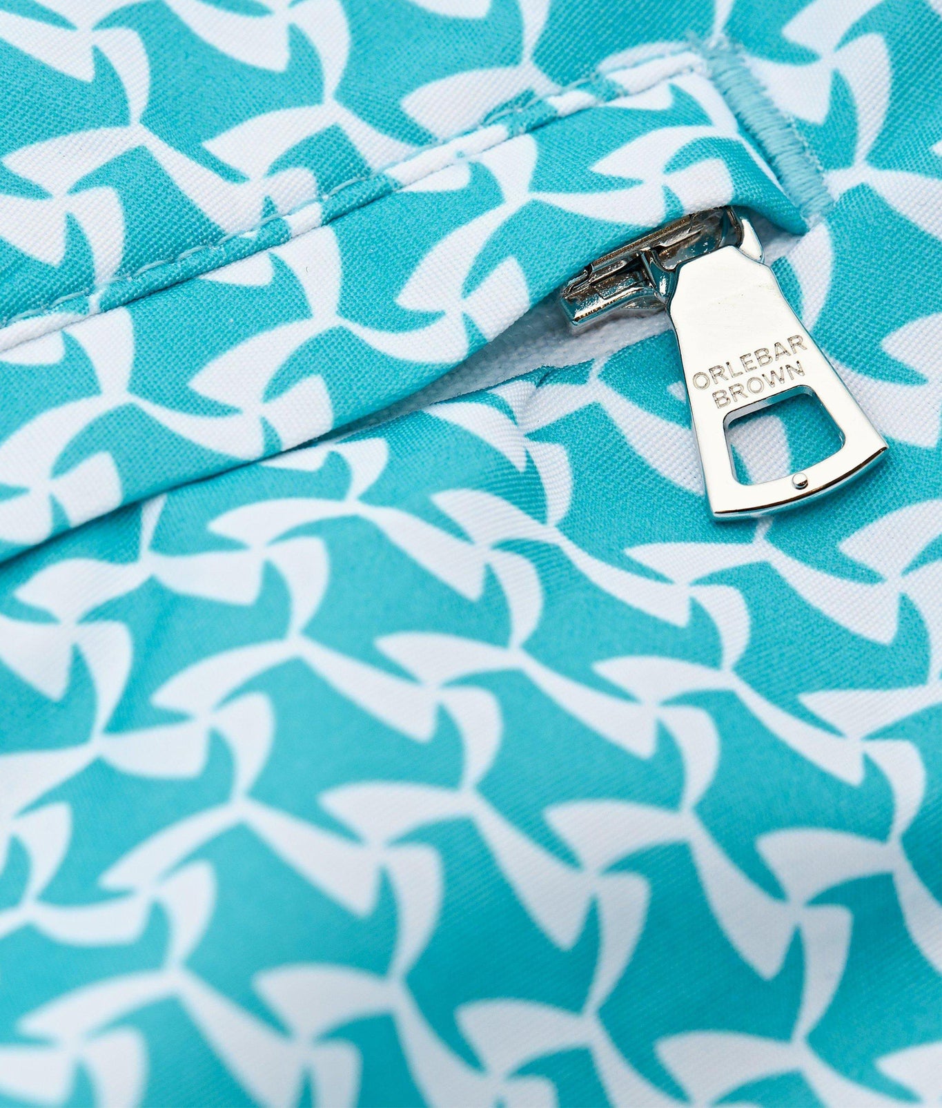 Bulldog Gyre Mid-Length Swim Shorts | Crystal Sea