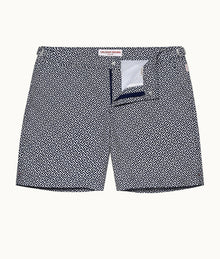 Bulldog Skydiver/Cloud Mid-Length Swim Shorts | Navy
