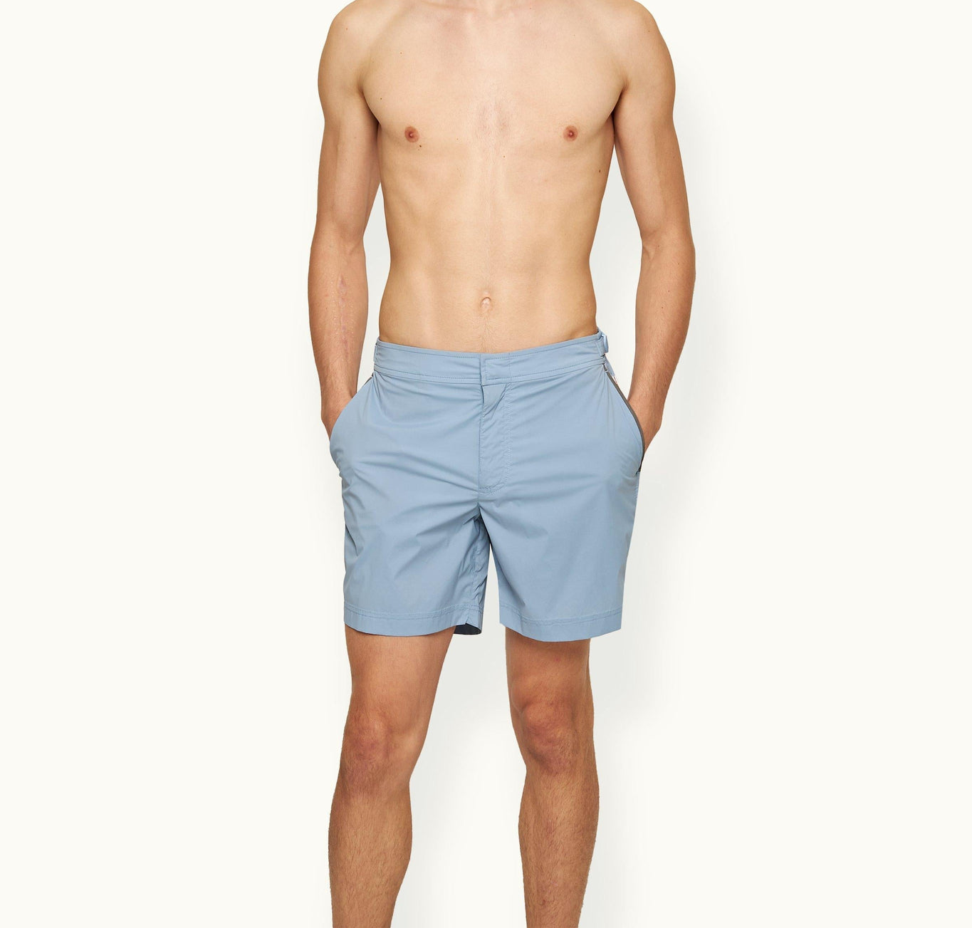 Bulldog Sport Mid-Length Swim Shorts | Blue Ash