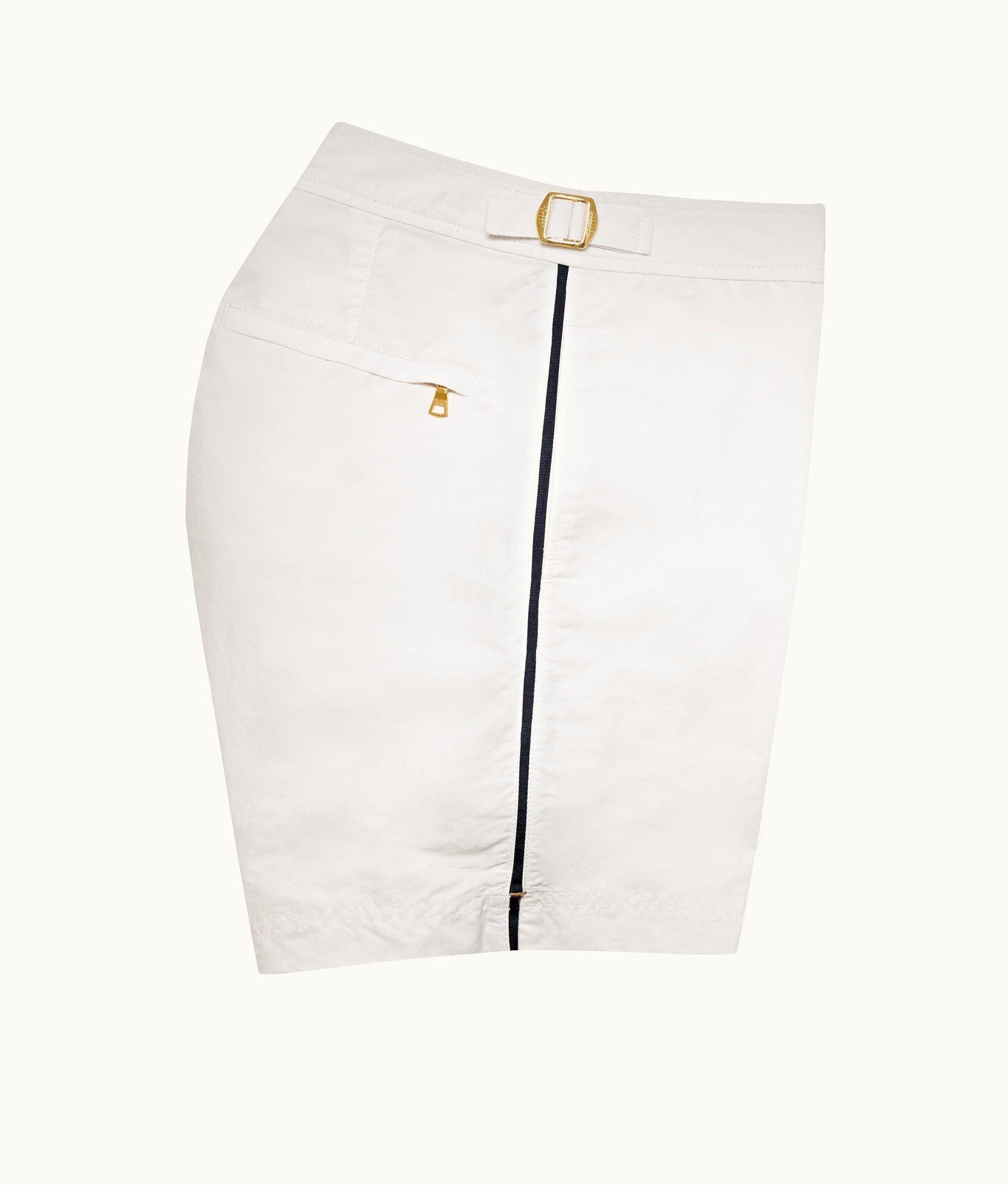Bulldog Tape Insert Mid-Length Swim Shorts | Sea Mist