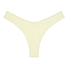 Added Coverage Lulu (Zig-Zag Stitch) Bikini Bottom | Buttercream Rib