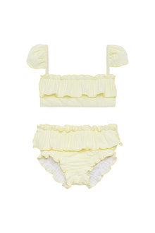 Kids | Cabana Bikini Set | Buttercream Rib