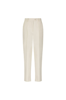 Slim Straight Pant | Cream