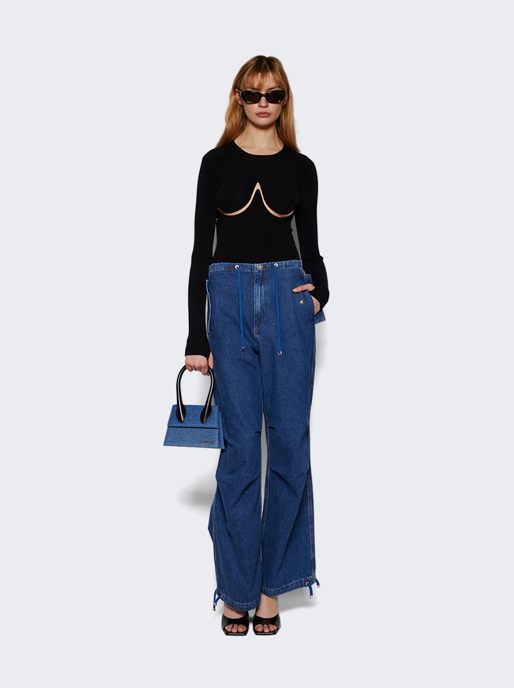 Women | Dion Lee | Parachute Jean | American Blue
