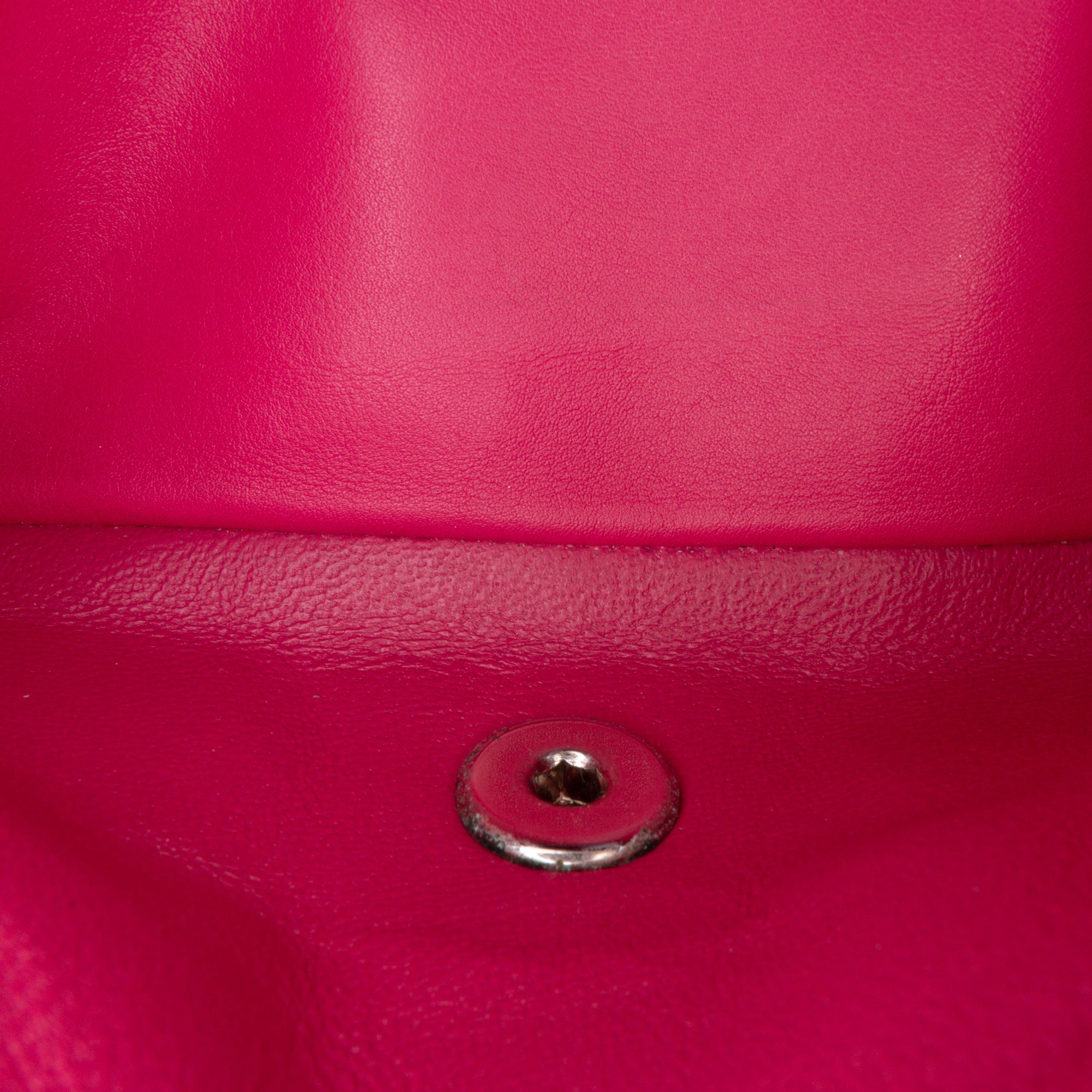 Chanel | Pre-Owned Medium Classic Patent Double Flap | Pink/Strawberry