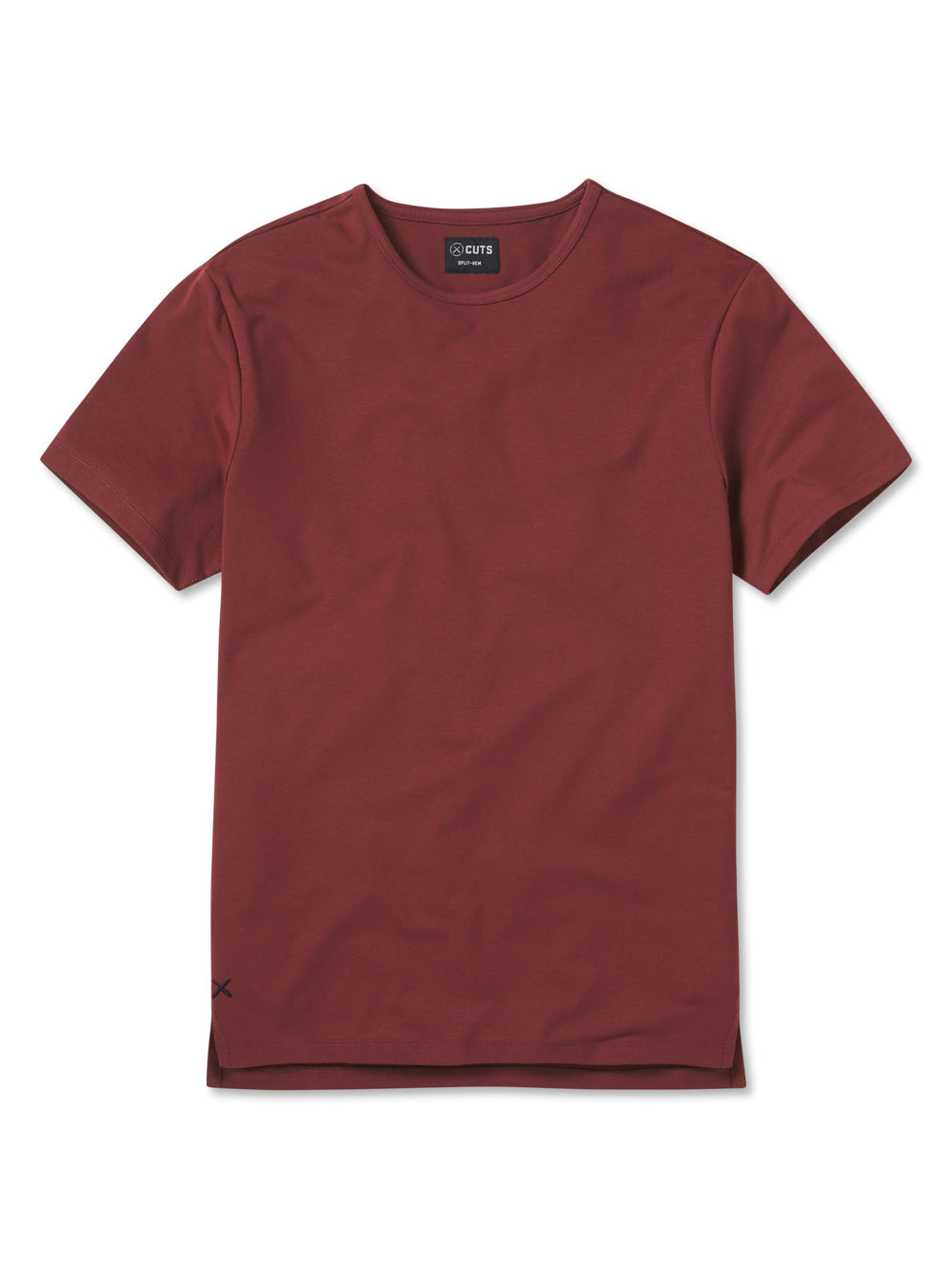 AO Split-Hem Tee | Cabernet Signature-fit PYCA Pro