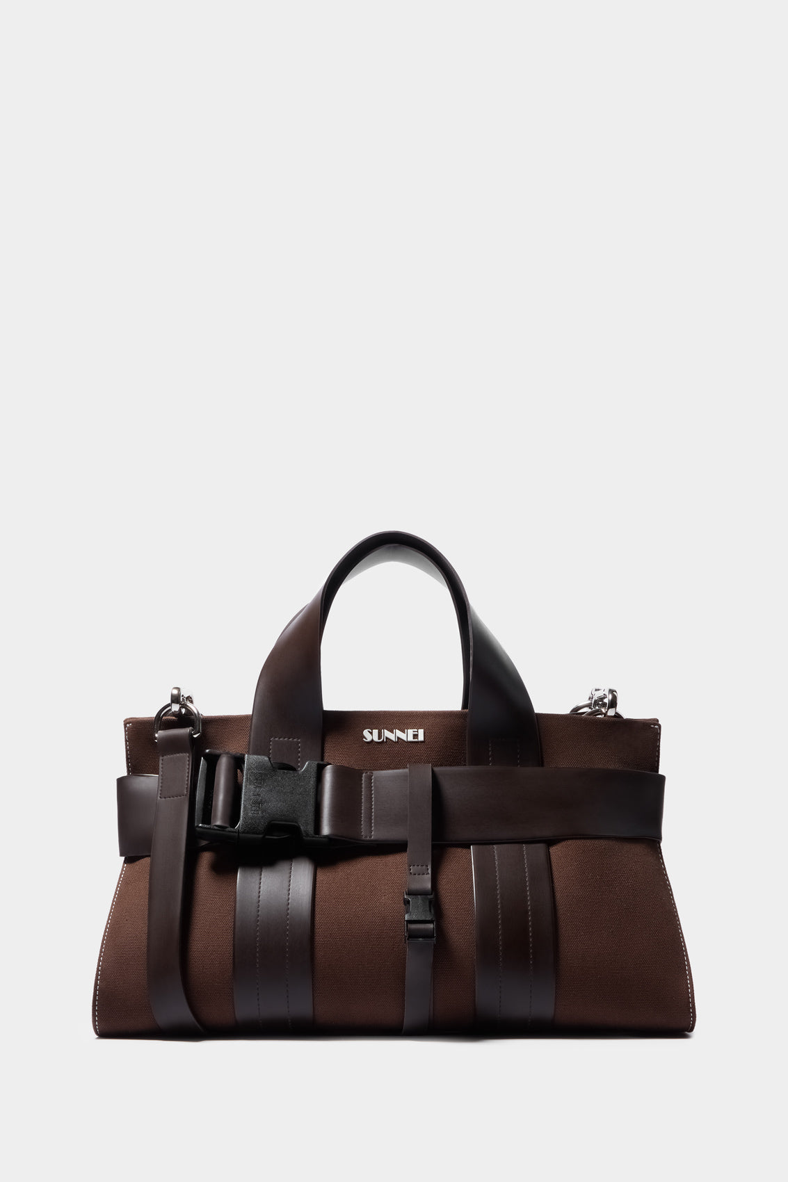 Small Parallelepipedo Messenger Bag | Unisex | Chocolate