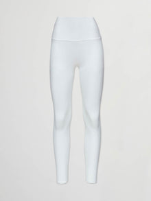 Carbon38 | Ribbed 7/8 Legging | White