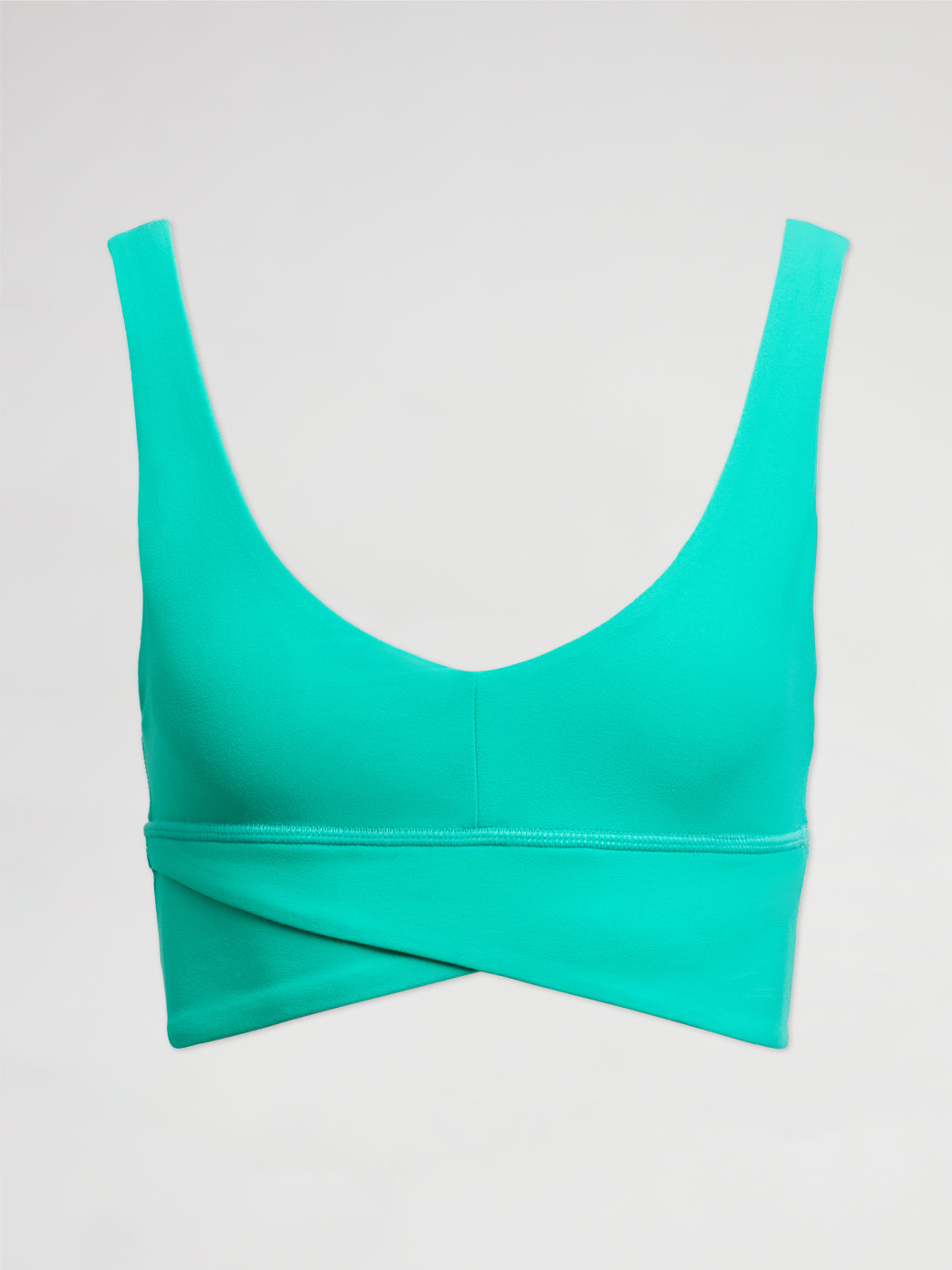 Wrap Sports bra in Melt | Green