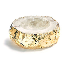 Cascita Bowl | Crystal & Gold | Single