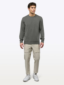 Mens | Hyperloop Pullover Split-Hem | Signature-Fit | Castor Grey