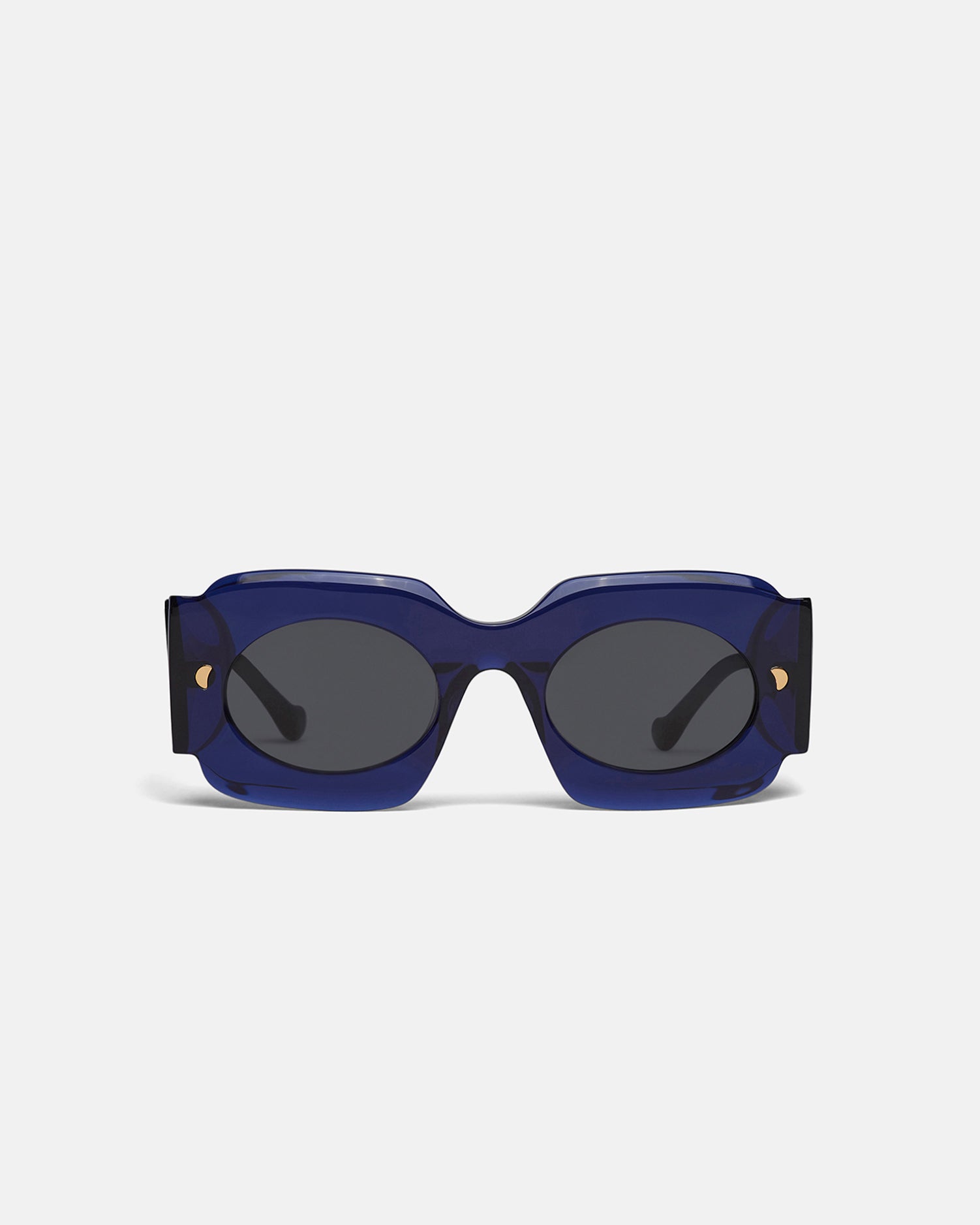 Cathi Bio-Plastic Square-Frame Sunglasses | Navy