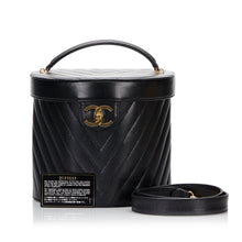 Chanel | Pre-Owned CC Caviar Leather Vanity Bag | Black