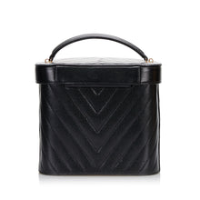 Chanel | Pre-Owned CC Caviar Leather Vanity Bag | Black