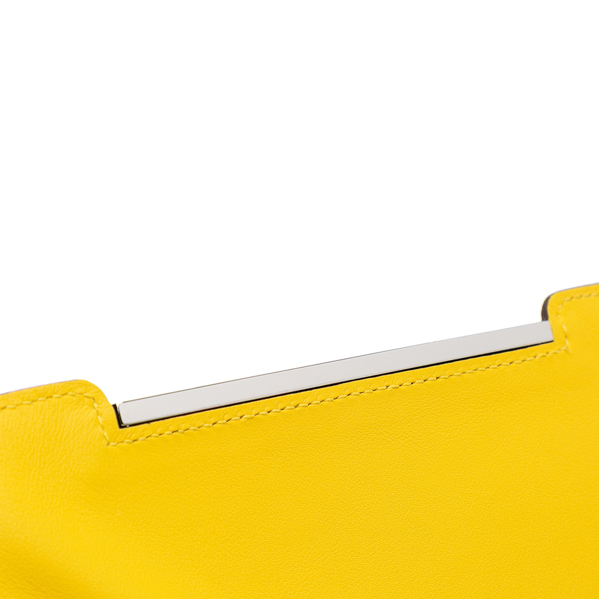 Hermes | Pre-Owned Chevre Mysore Geta | Yellow