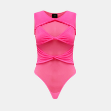 OW Collection CLARA Sheer Bodysuit Bodysuit 021 - Pink Dreams