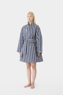 Blanket Coat | Women | Off White x Dark Navy