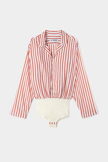 Body Shirt/ | Women | White x Red Stripes