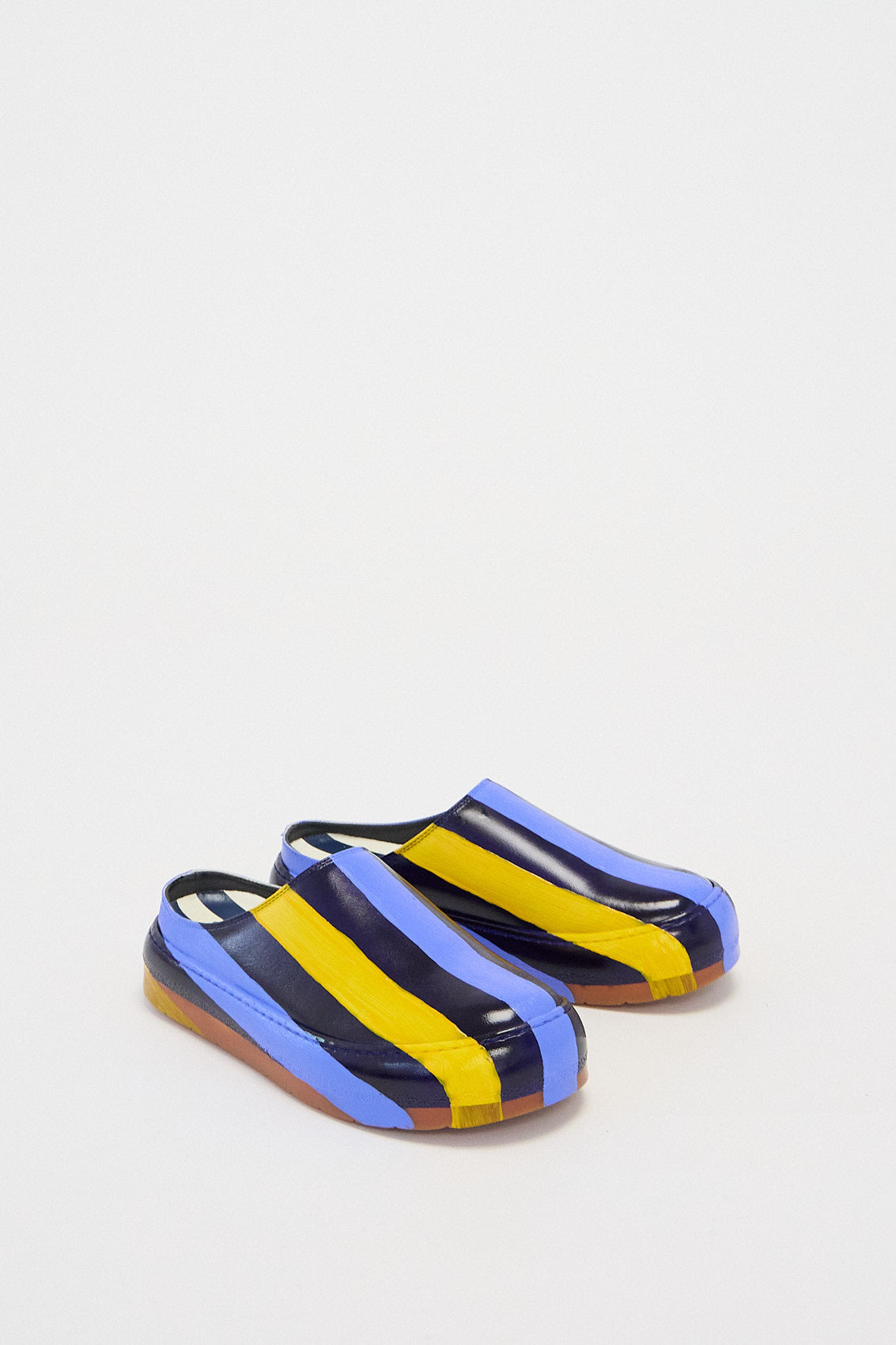 Dreamy Mule | Unisex | Blue x Yellow Stripes