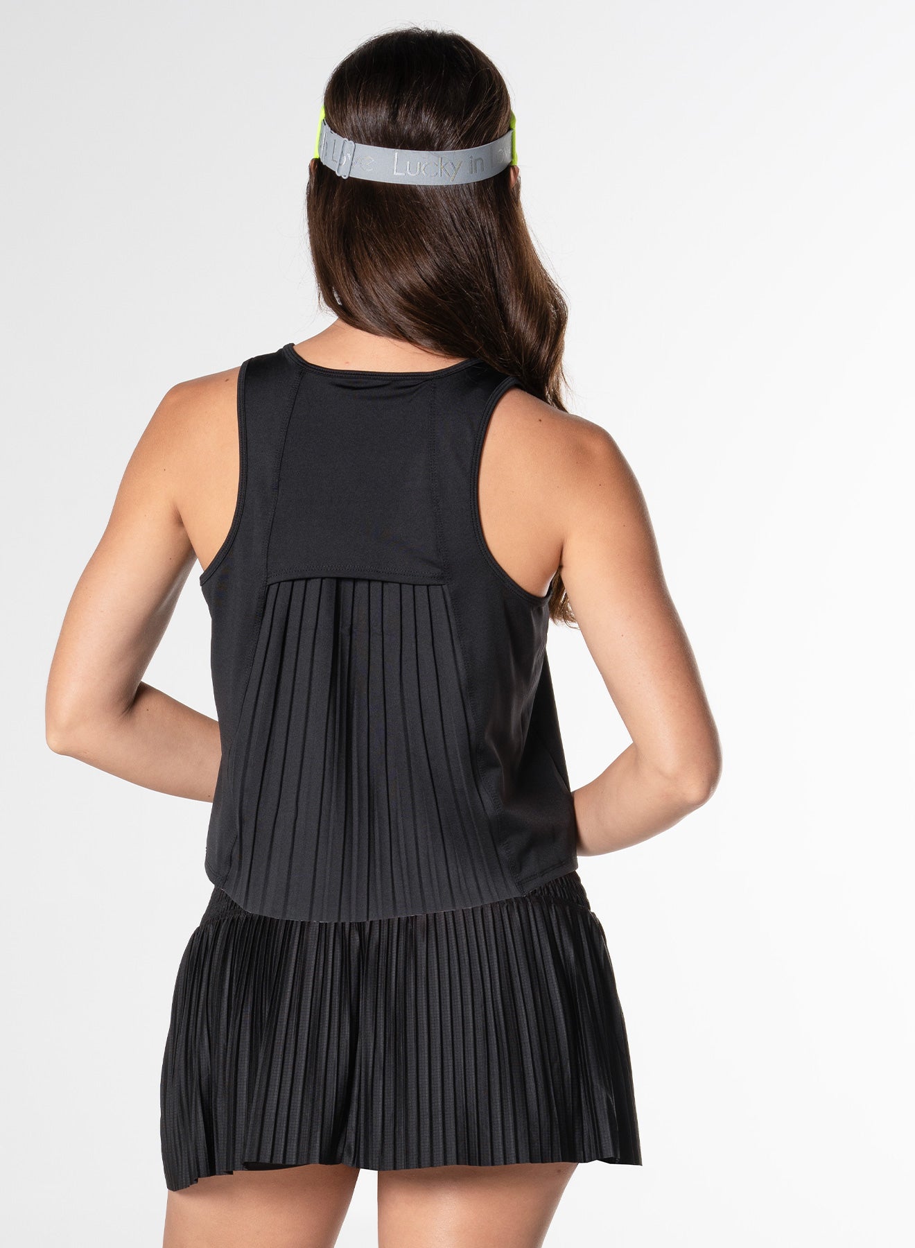 Pleats Please Tank | Black
