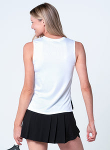 Pickle Rib Tank | White