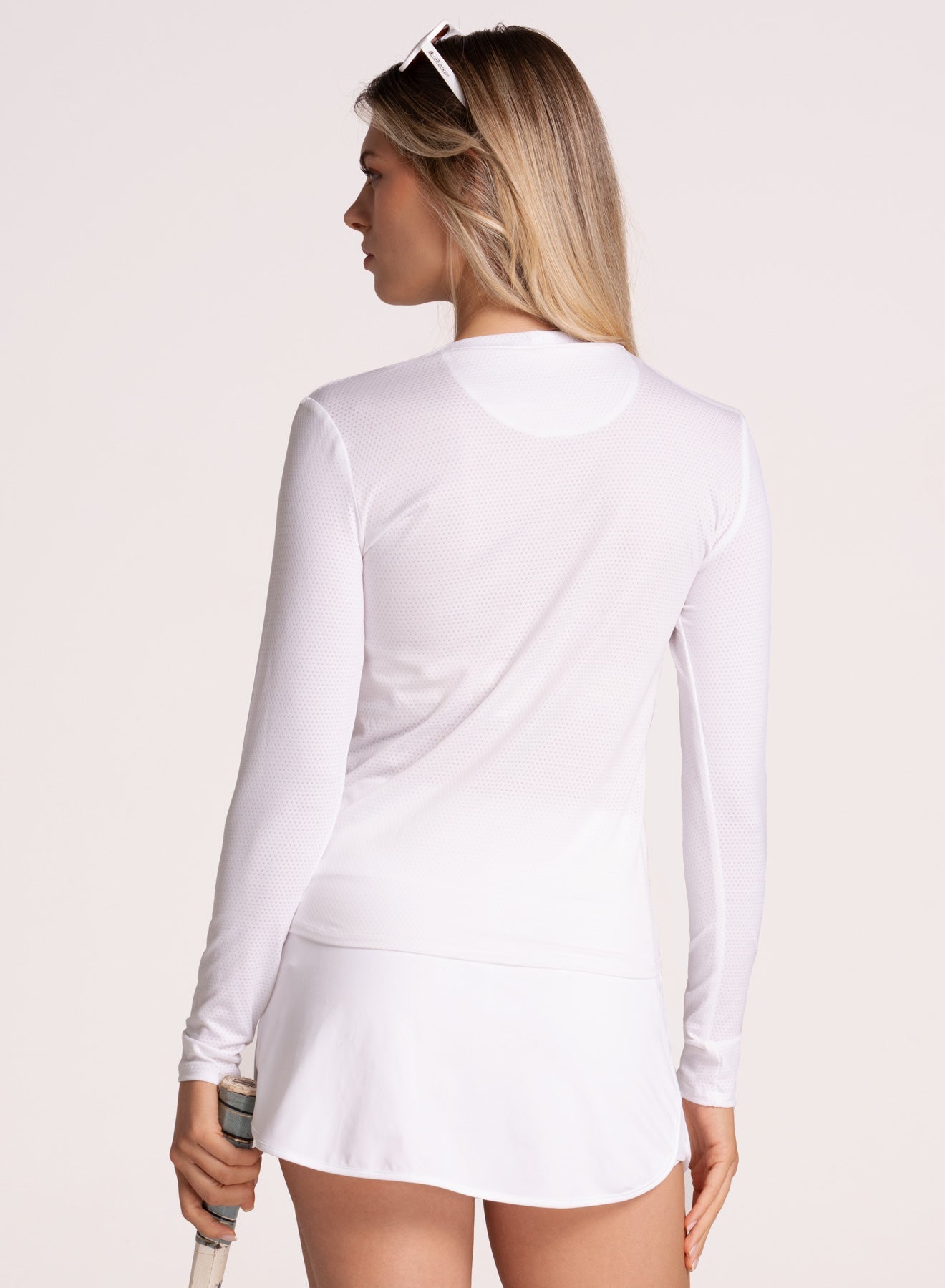 Chic Streak Long Sleeve | White