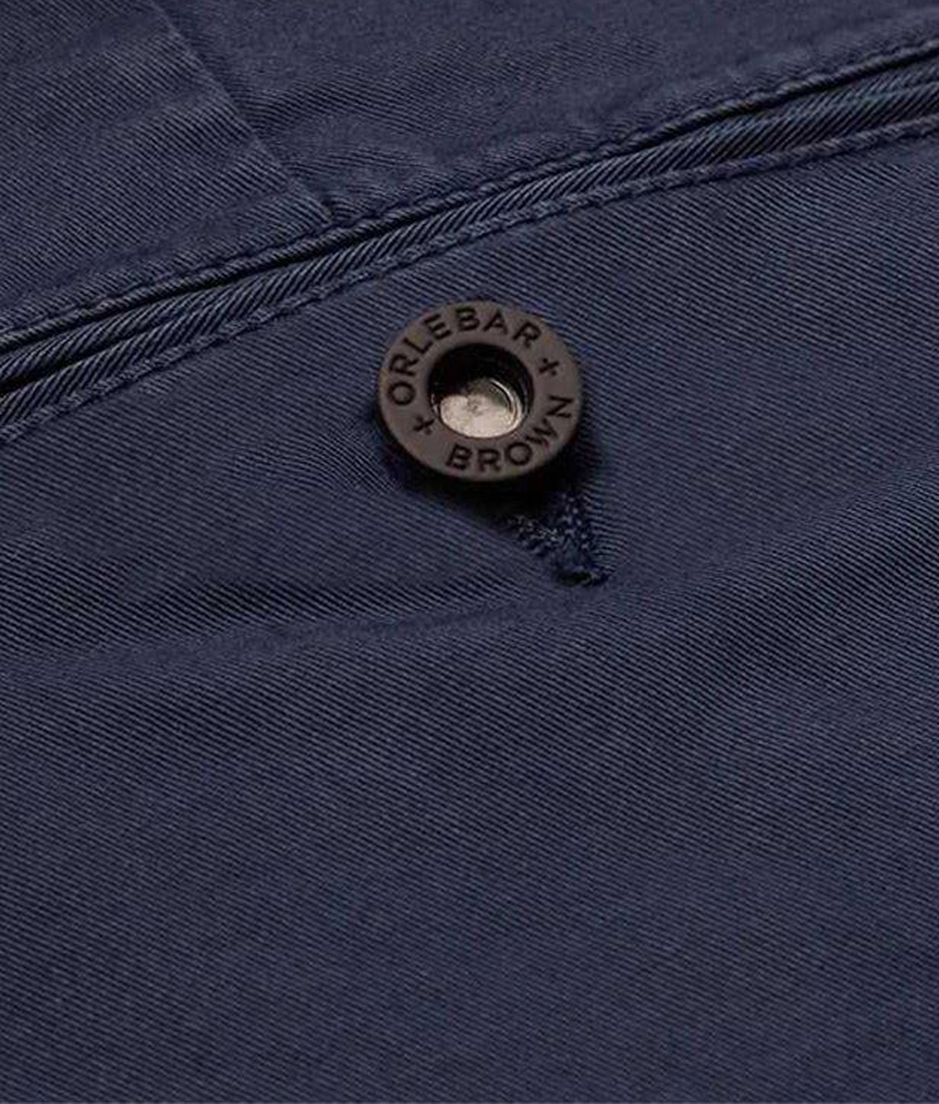 Campbell Slim Fit Stretch Chinos | Navy