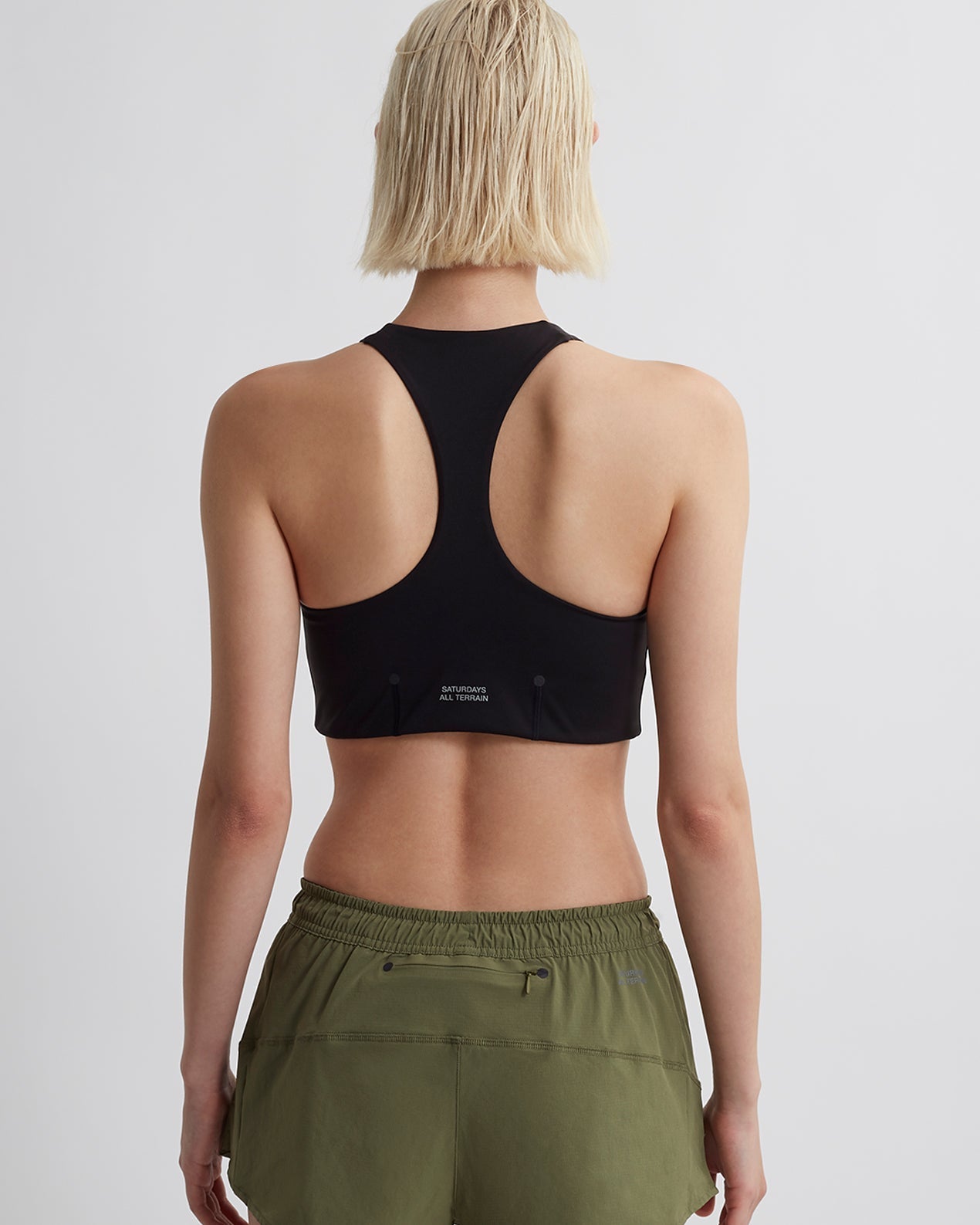 Black | All Terrain High Neck Sports Bra