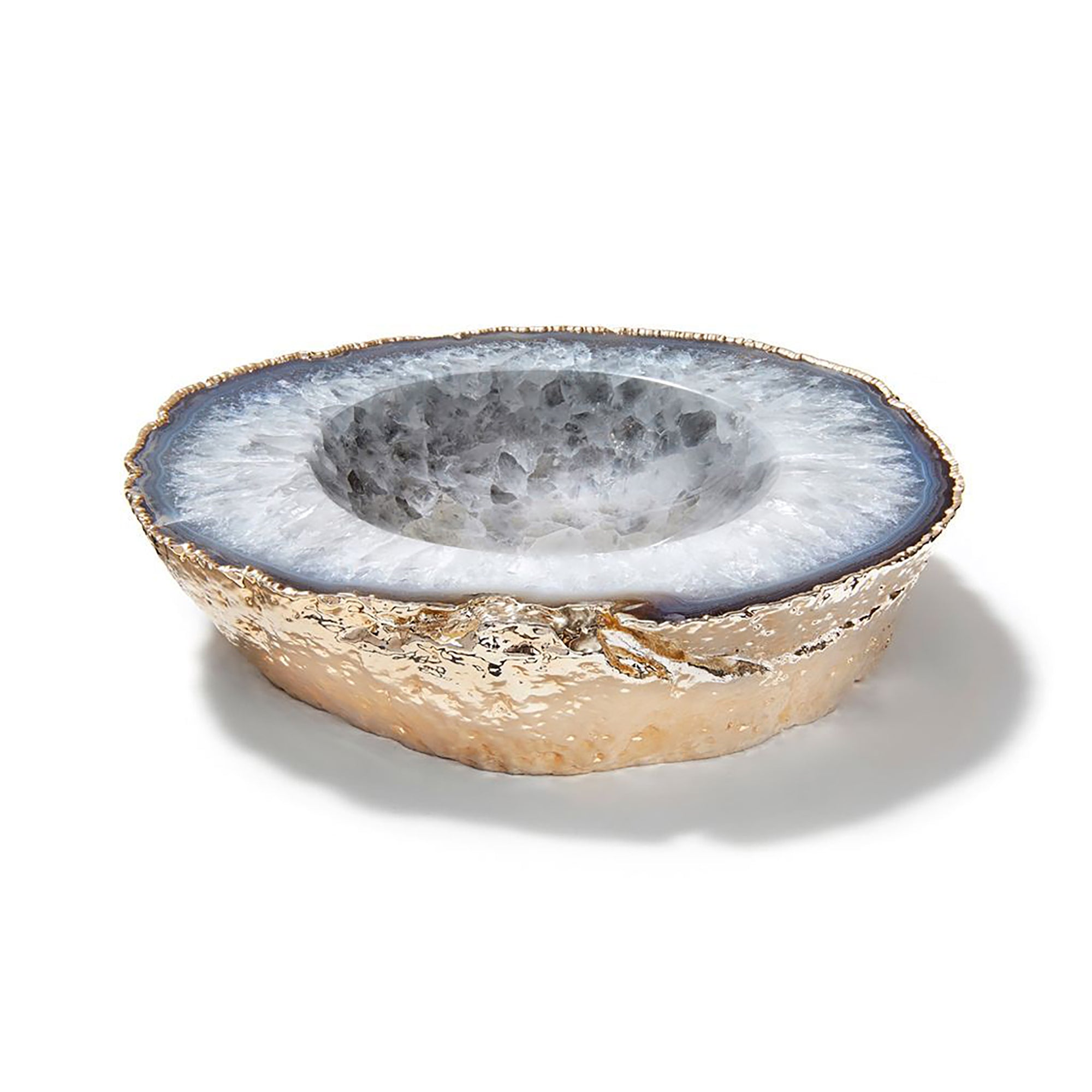 Casca Bowl | Agate & Gold | Single