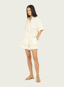 Marlene Top | Antique Creme