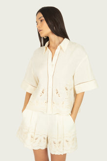 Marlene Top | Antique Creme
