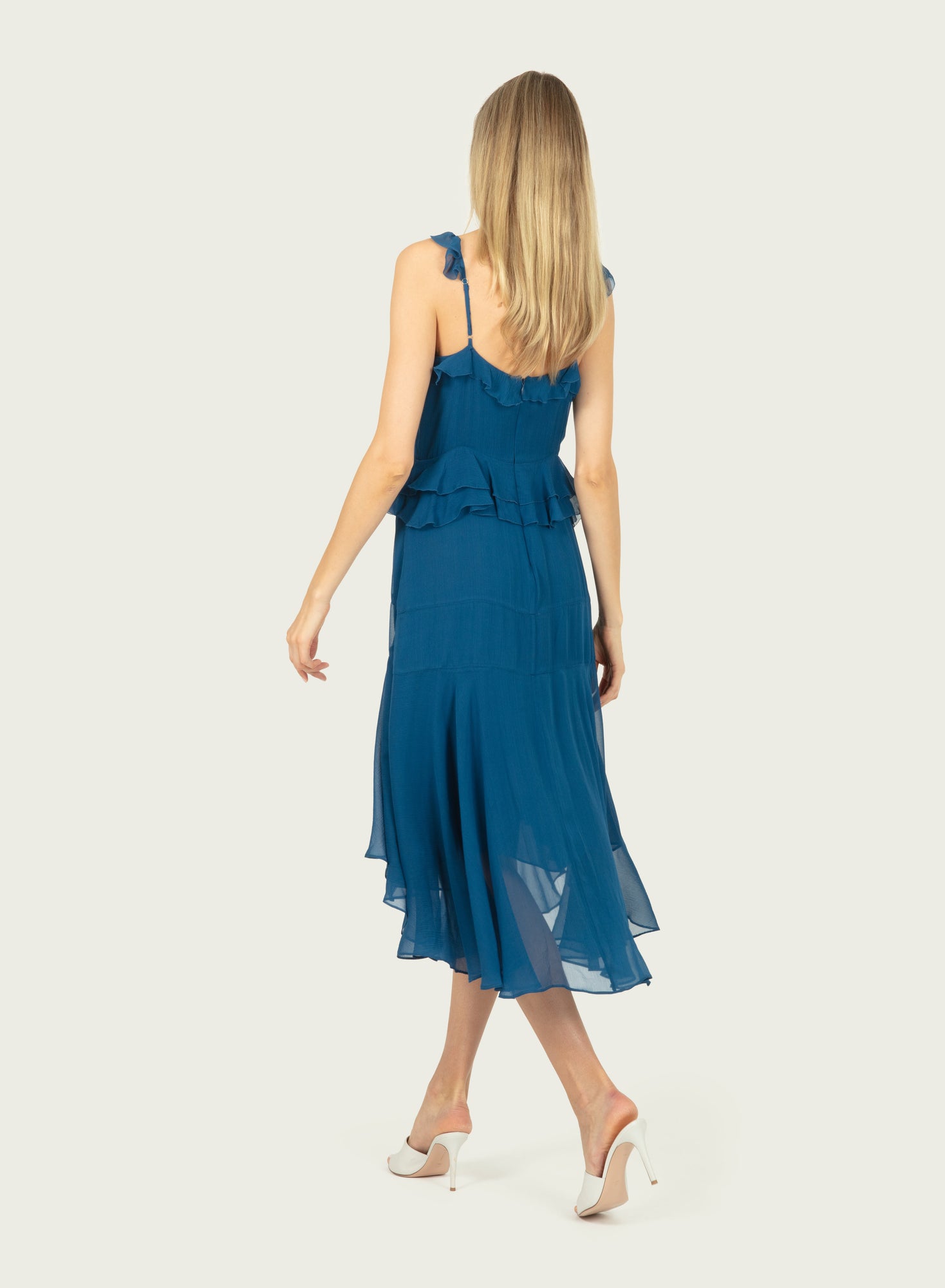 Inessa Dress | Deep Sea Blue