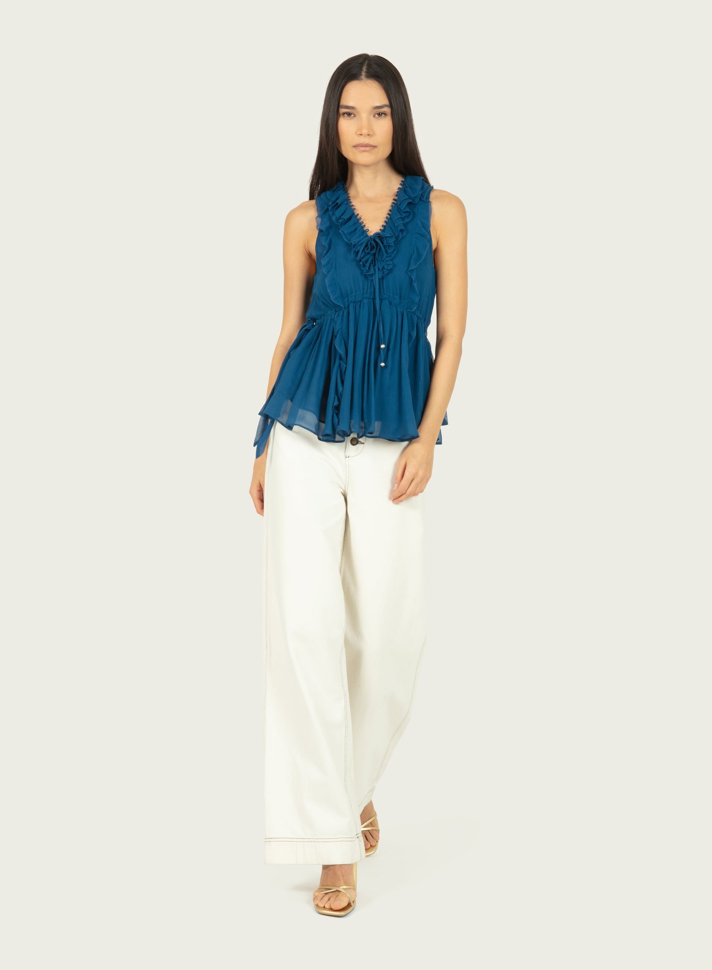 Madison Top | Deep Sea Blue