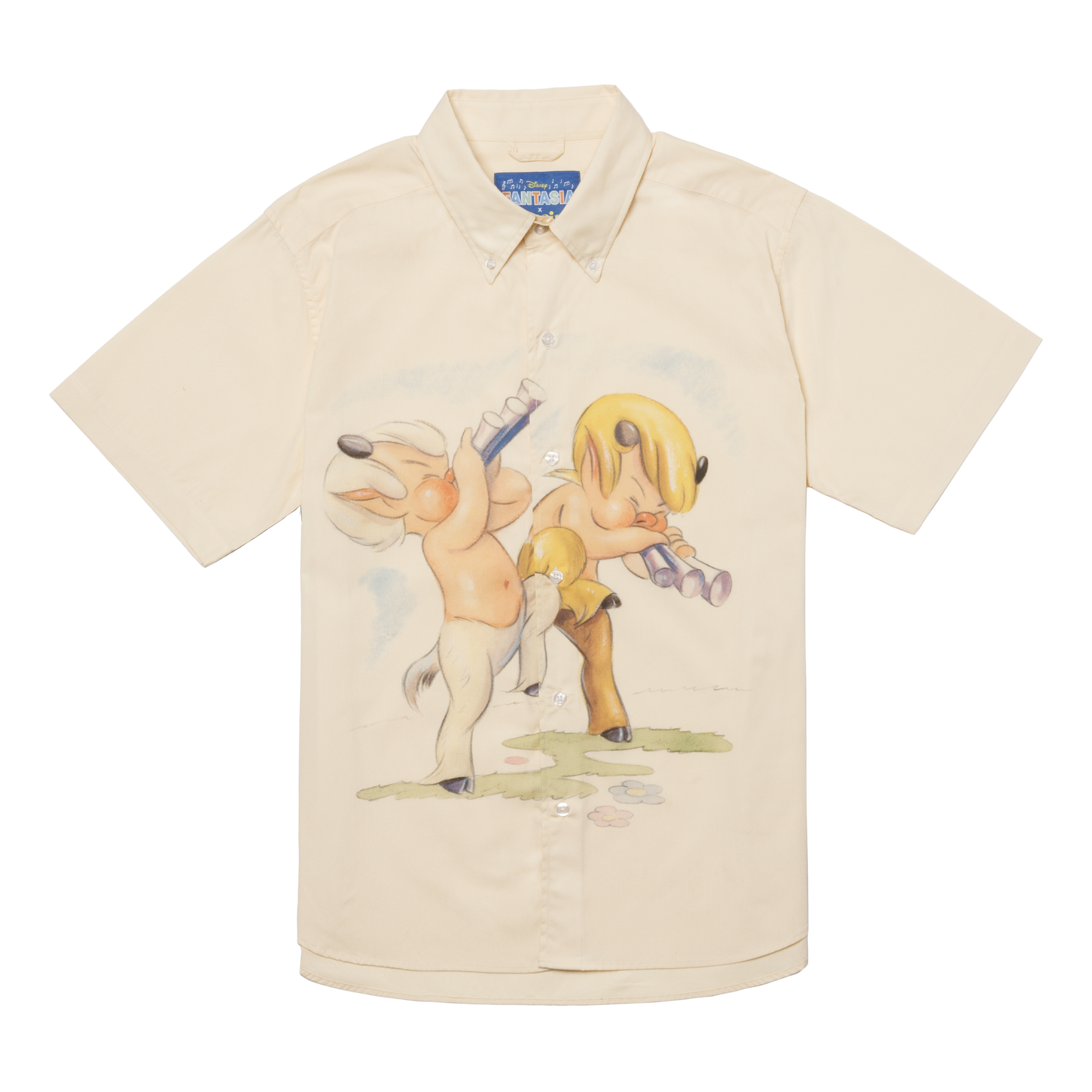 Cherub's Hair Short-Sleeved Button-Down | Cream