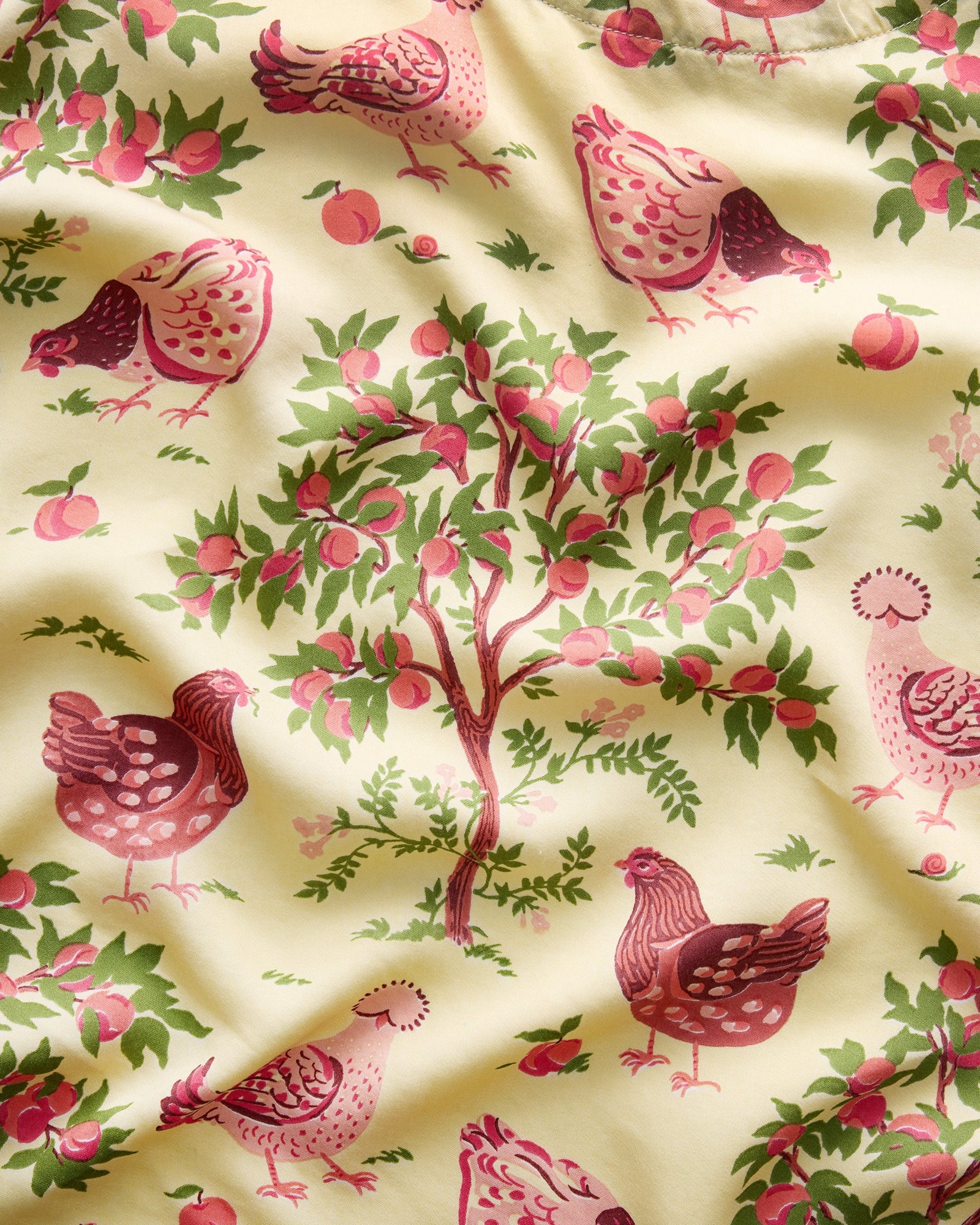 Hen House - Eco Satin Wildest Dream Set - Soft Yellow - Printfresh