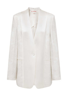 Chinese-Style Blazer | Beige