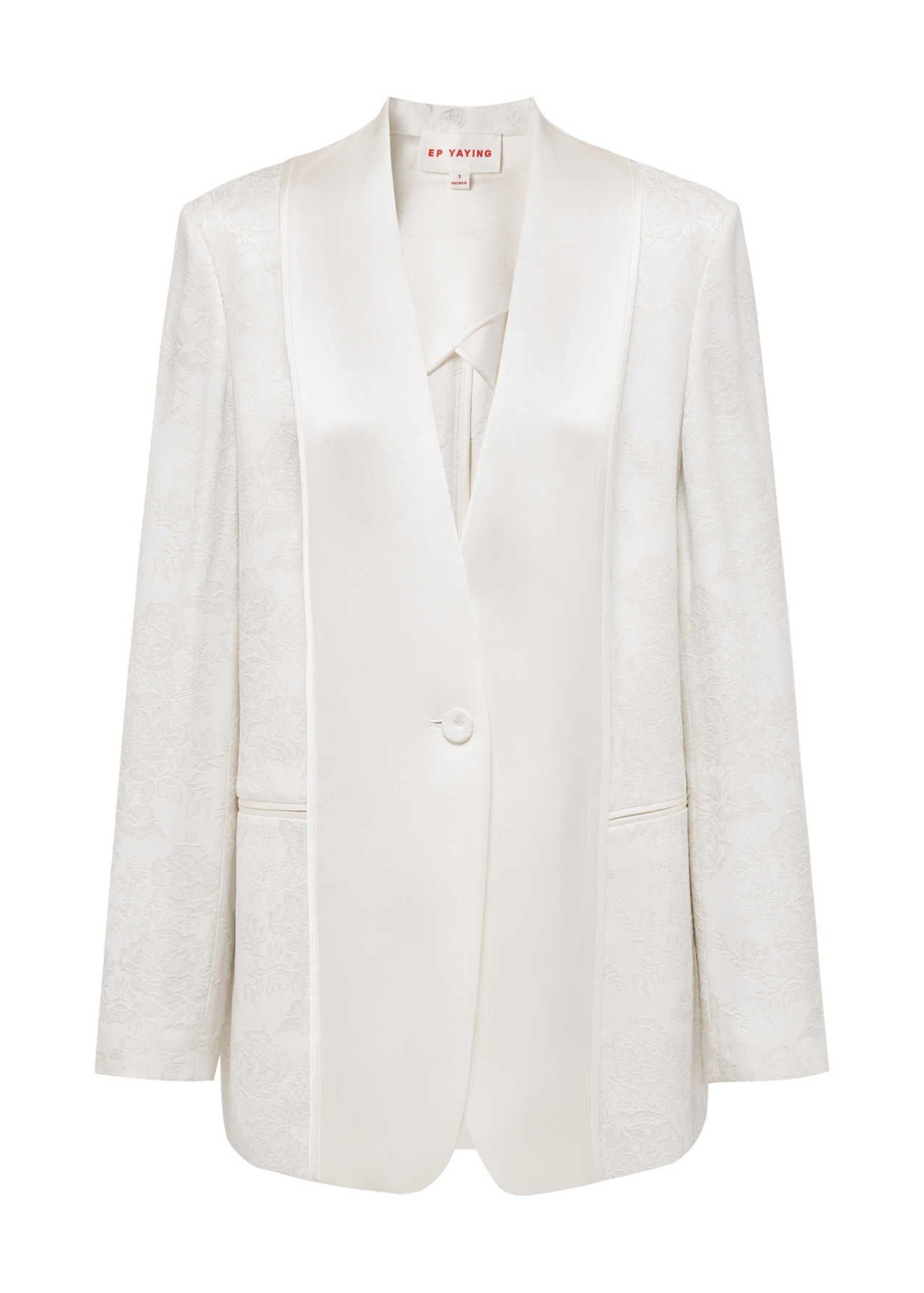Chinese-Style Blazer | Beige